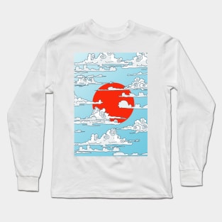 Japan rishing sun Long Sleeve T-Shirt